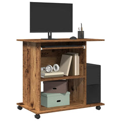 vidaXL Computer Desk 80x50x75 cm Engineered Wood