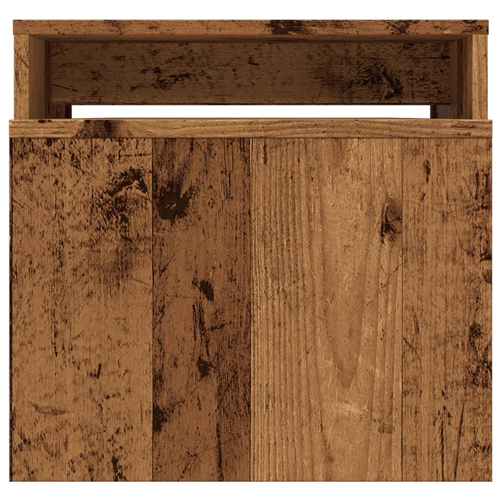 vidaXL Coffee Table Old Wood 100x48x40 cm Engineered Wood 5