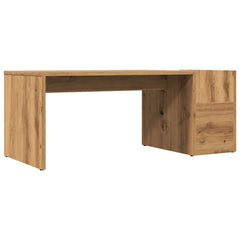 vidaXL Coffee Table Artisian Oak 90x45x35 cm Engineered Wood 2