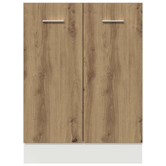 vidaXL Bottom Cabinet Lyon Artisan Oak 60x46x81.5 cm Engineered Wood 5