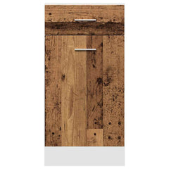 vidaXL Drawer Bottom Cabinet Lyon Old Wood 40x46x81.5 cm Engineered Wood 4