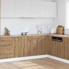 vidaXL Drawer Bottom Cabinet Lyon Artisan Oak 40x46x81.5 cm Engineered Wood 1