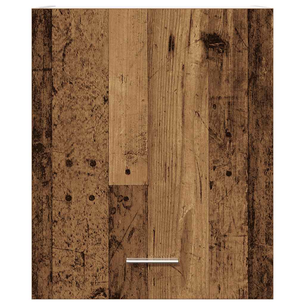 vidaXL Hanging Cabinet Lyon Old Wood 50x31x60 cm Engineered Wood 4