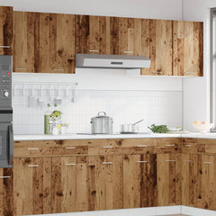 vidaXL Hanging Cabinet Lyon Old Wood 80x31x60 cm Engineered Wood 3
