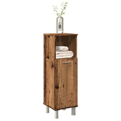 vidaXL Bathroom Cabinet Old Wood 30x30x95 cm Engineered Wood 1