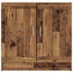 vidaXL Book Cabinet Old Wood 82,5x30,5x80 cm Engineered Wood 5