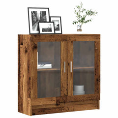 vidaXL Vitrine Cabinet 82.5x30.5x80 cm Engineered Wood