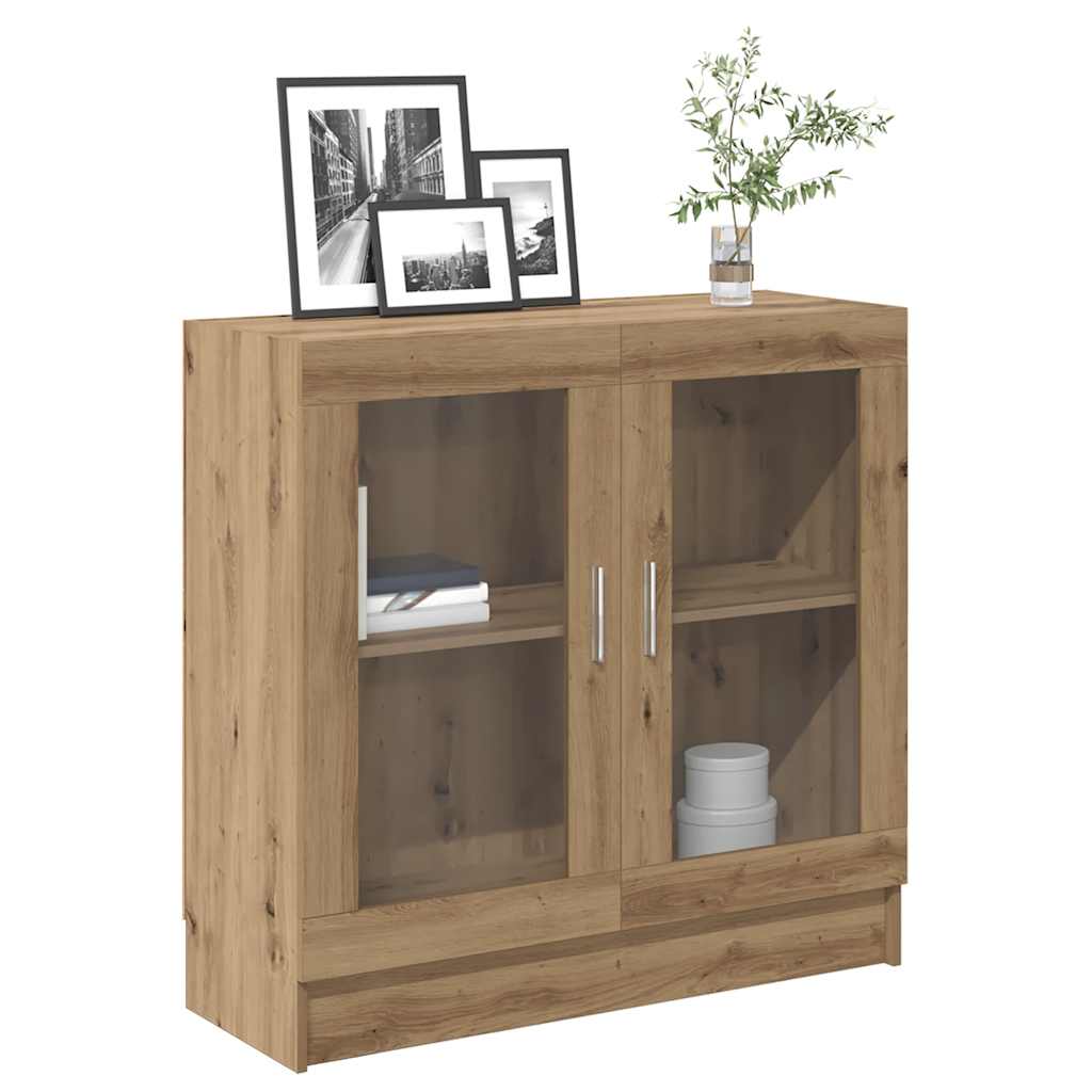 vidaXL Vitrine Cabinet 82.5x30.5x80 cm Engineered Wood