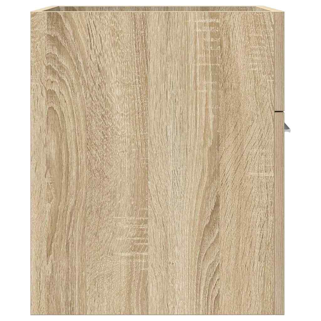 vidaXL Bathroom Sink Cabinet Sonoma Oak 41x38.5x46 cm Engineered Wood 5