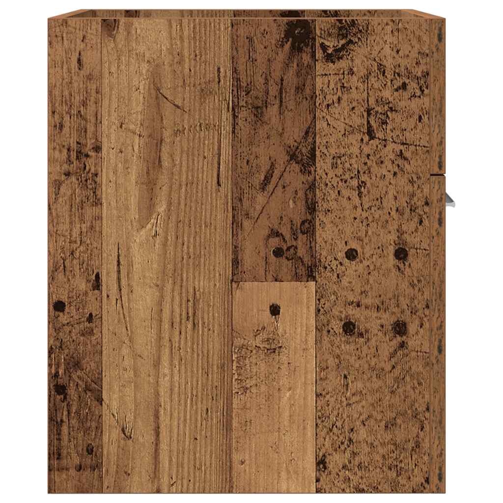 vidaXL Bathroom Sink Cabinet Old Wood 41x38.5x46 cm Engineered Wood 5