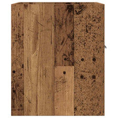 vidaXL Bathroom Sink Cabinet Old Wood 41x38.5x46 cm Engineered Wood 5