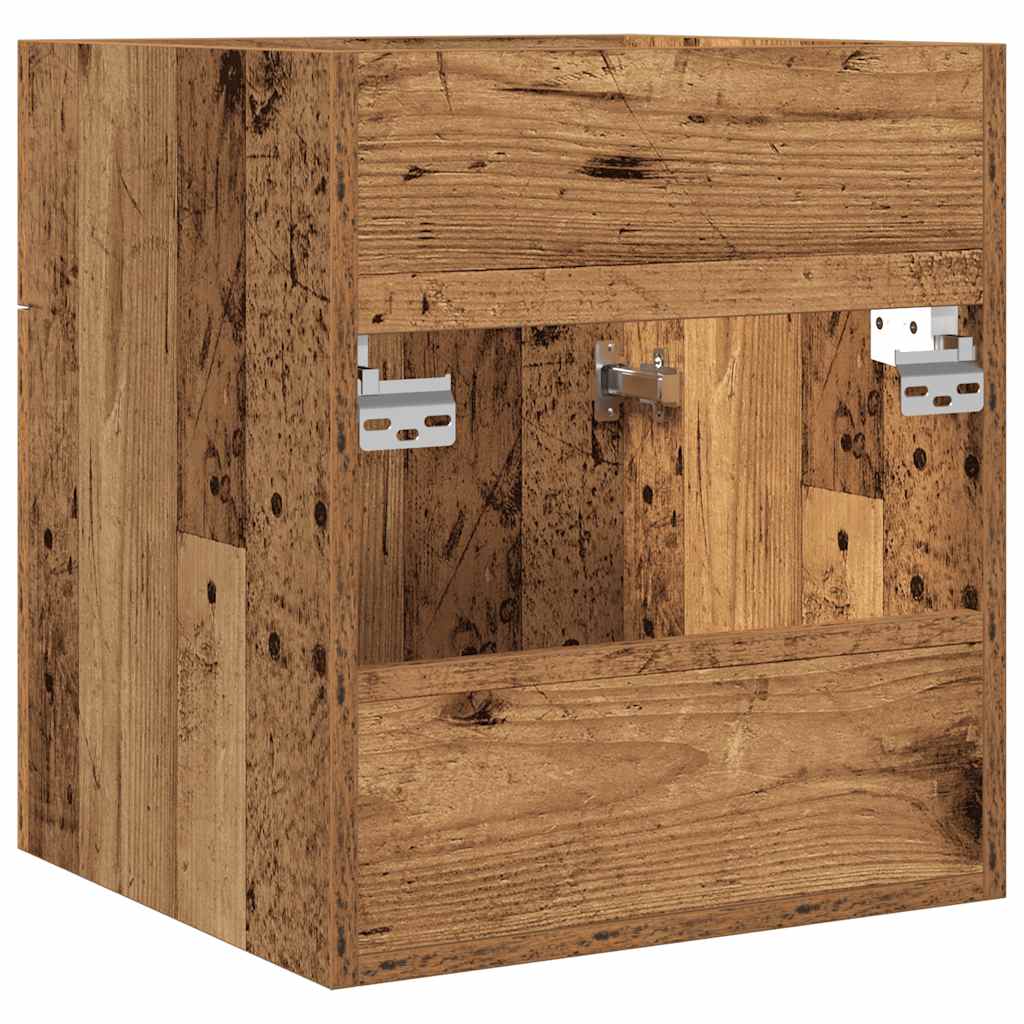 vidaXL Bathroom Sink Cabinet Old Wood 41x38.5x46 cm Engineered Wood 6