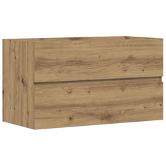 Sink Cabinet 90x38,5x45 cm Engineered Wood 90 x 38.5 x 45 cm Artisian oak