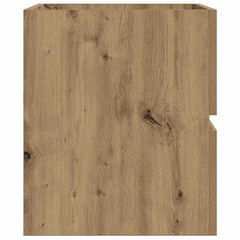 vidaXL Sink Cabinet Artisian Oak 90x38.5x45 cm Engineered Wood 6