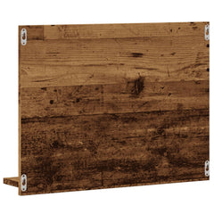 vidaXL Bathroom Mirror Cabinet Old Wood 60x10.5x45 cm 6