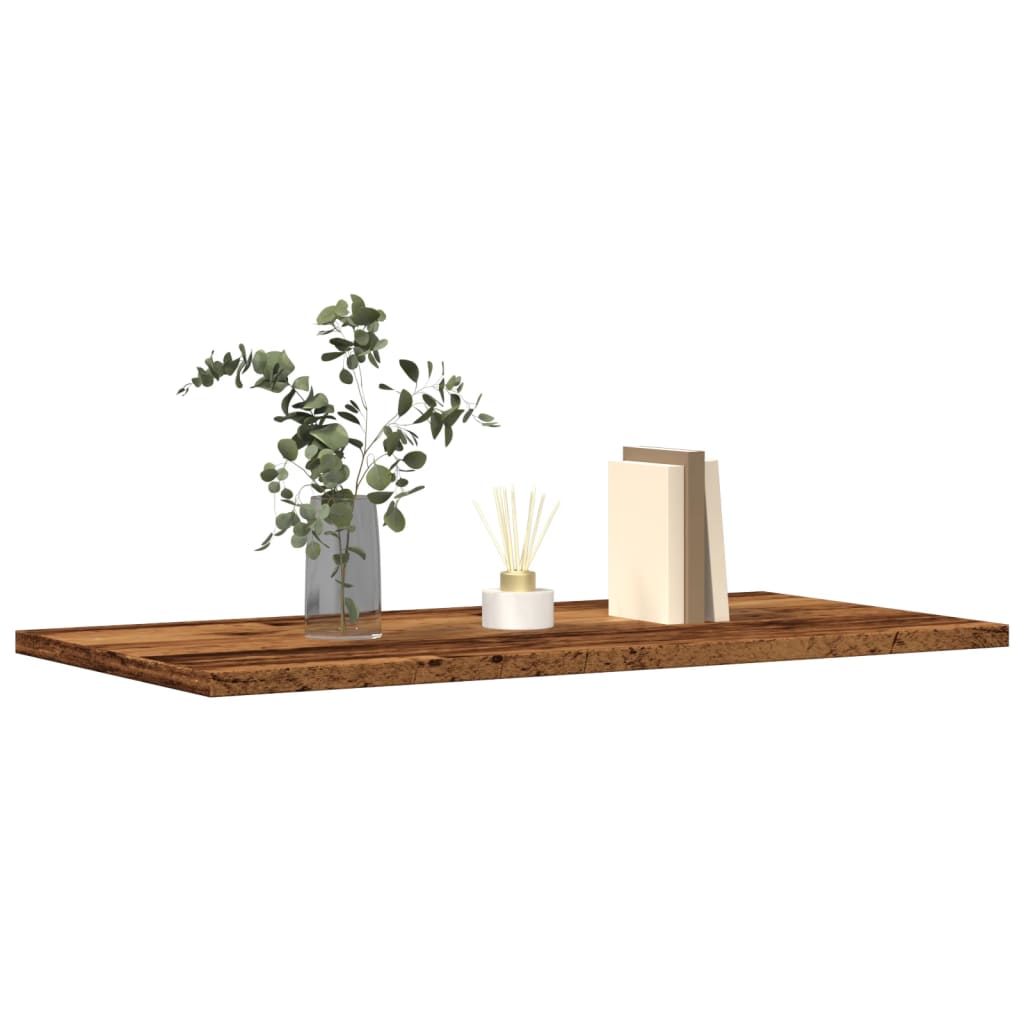 vidaXL Wall Shelves 4 pcs Old Wood 60x30x1,5 cm Engineered Wood 1