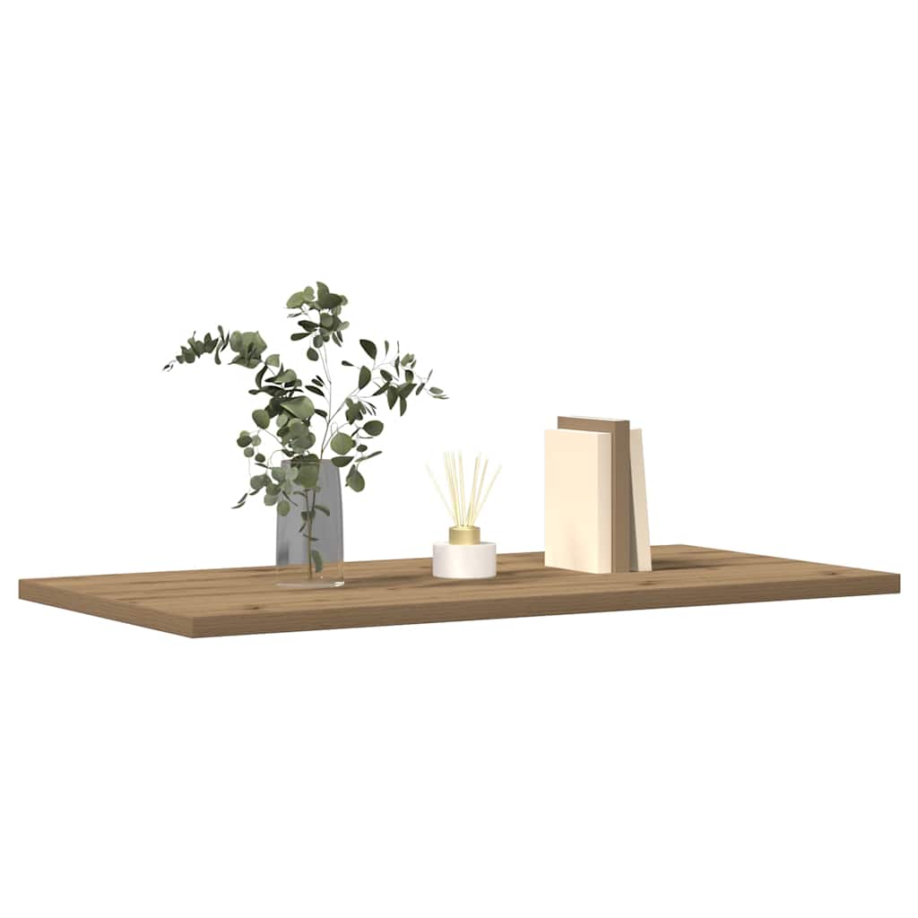 vidaXL Wall Shelves 4 pcs Artisan Oak 60x30x1,5 cm Engineered Wood 3