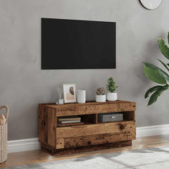 vidaXL TV Cabinet with LED Lights 80x35x40 cm