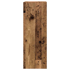 vidaXL TV Cabinet Old Wood 30.5x30x90 cm Engineered Wood 4