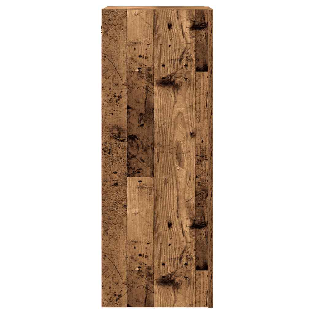 vidaXL TV Cabinet Old Wood 30.5x30x90 cm Engineered Wood 5