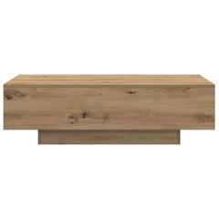 vidaXL Coffee Table Artisan Oak 100x49.5x31 cm Engineered Wood 4