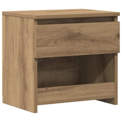 vidaXL Bedside Cabinet Artisan Oak 40x30x39 cm Engineered Wood 2