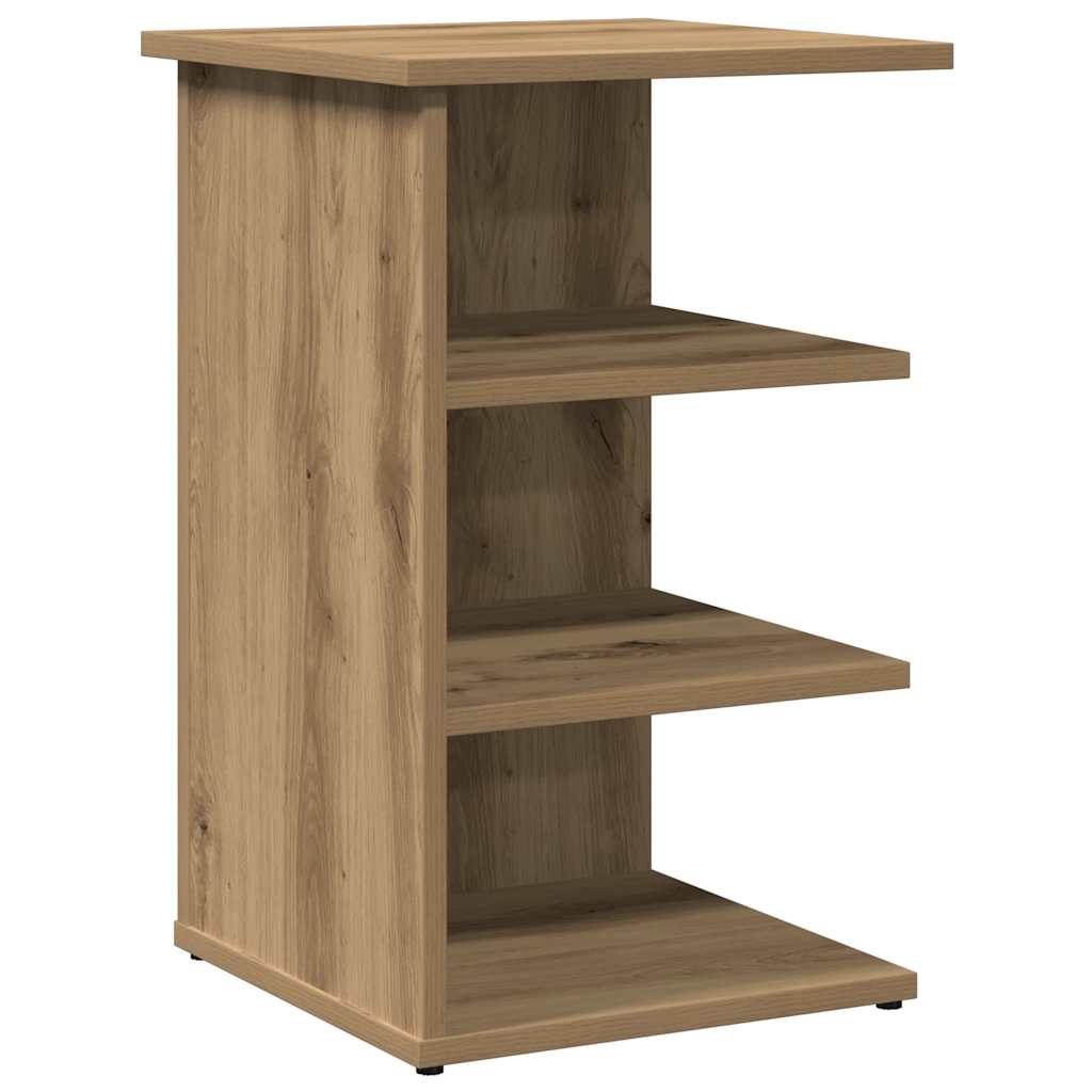vidaXL Sideboard Artisan Oak 35x35x55 cm Engineered Wood 2