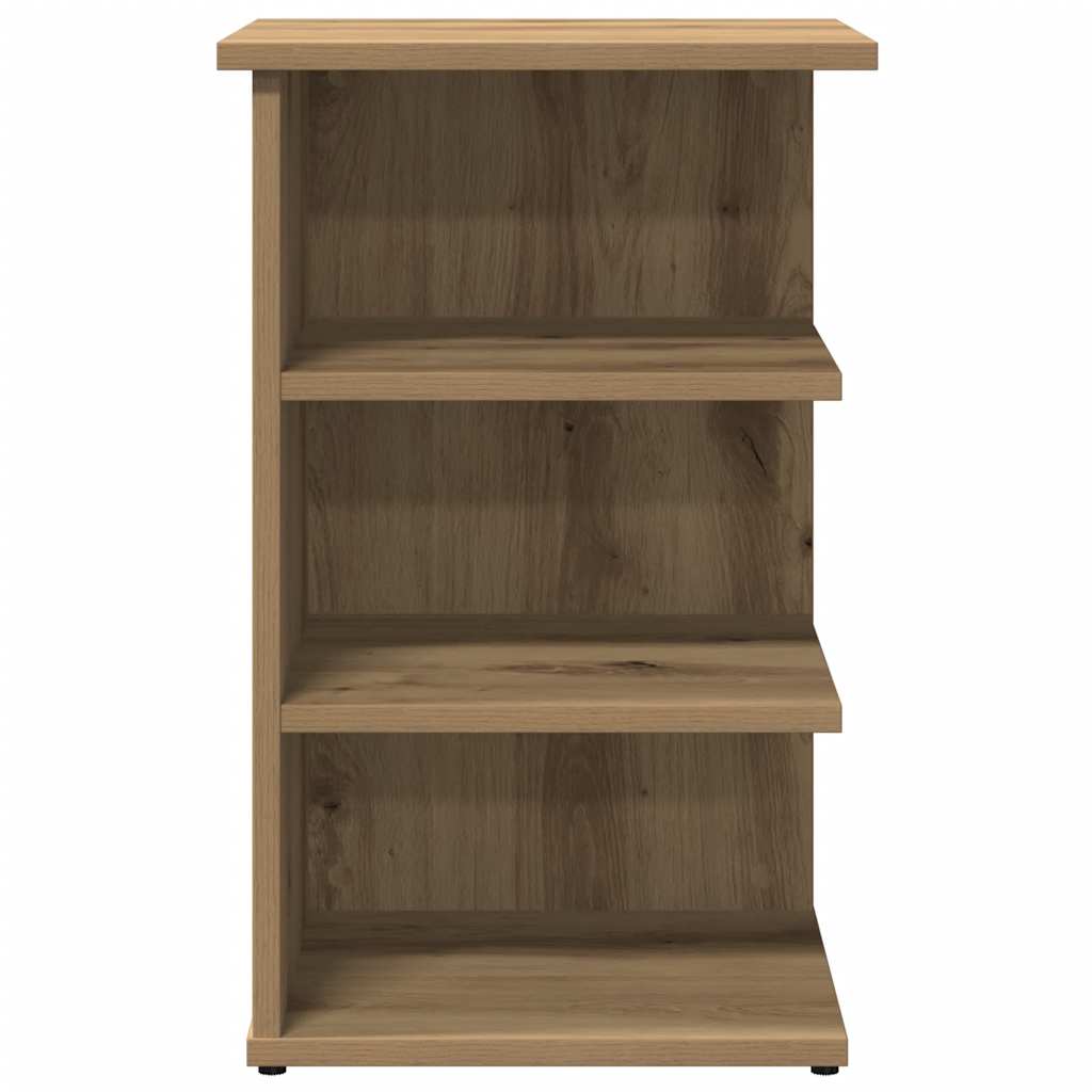 vidaXL Sideboard Artisan Oak 35x35x55 cm Engineered Wood 4