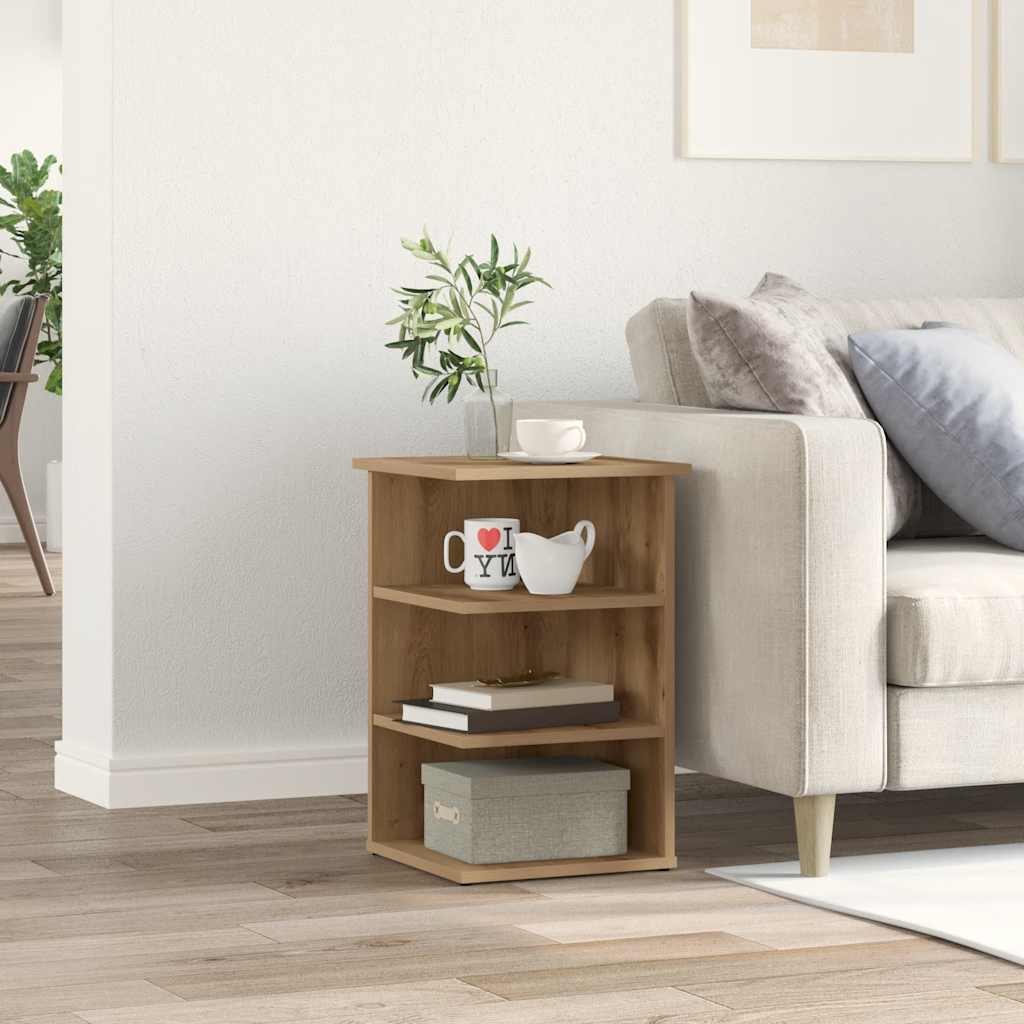 vidaXL Sideboard Artisan Oak 35x35x55 cm Engineered Wood 1