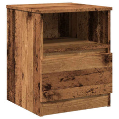 vidaXL Bedside Cabinets 2 pcs Old Wood 40x40x50 cm Engineered Wood 5