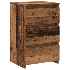 vidaXL Bedside Cabinet Old Wood 40x35x62,5 cm Engineered Wood 2