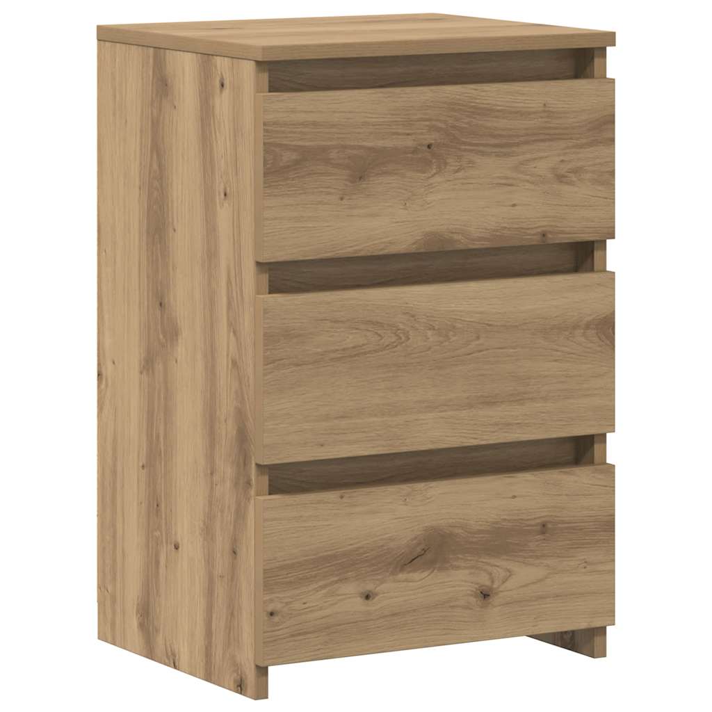 vidaXL Bedside Cabinets 2 pcs Artisan Oak 40x35x62,5 cm Engineered Wood 2
