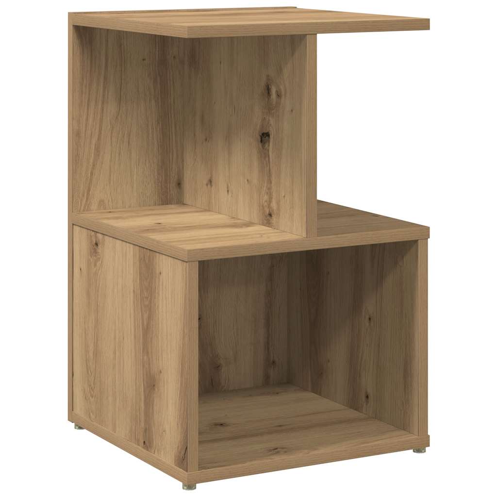 vidaXL Bedside Cabinet Artisan Oak 35x35x55 cm Engineered Wood 2