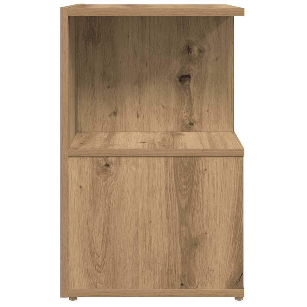 vidaXL Bedside Cabinet Artisan Oak 35x35x55 cm Engineered Wood 4