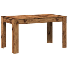 vidaXL Dining Table Old Wood 140x74.5x76 cm Engineered Wood 2
