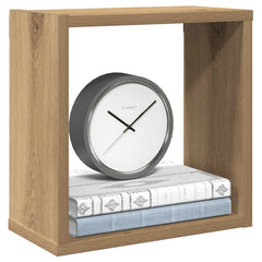 vidaXL Wall Cube Shelves 2 pcs Artisan Oak 30x15x30 cm Engineered Wood 1