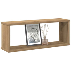 Wall Cube Shelves 60x15x23 cm Engineered Wood 6 pcs Artisan oak