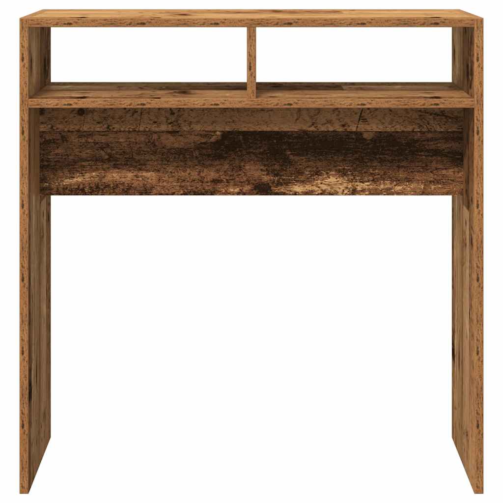 vidaXL Console Table Old Wood 78x30x80 cm Engineered Wood 4