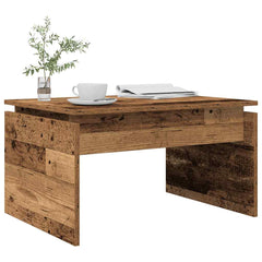 vidaXL Coffee Table Old Wood 68x50x38 cm Engineered Wood 3