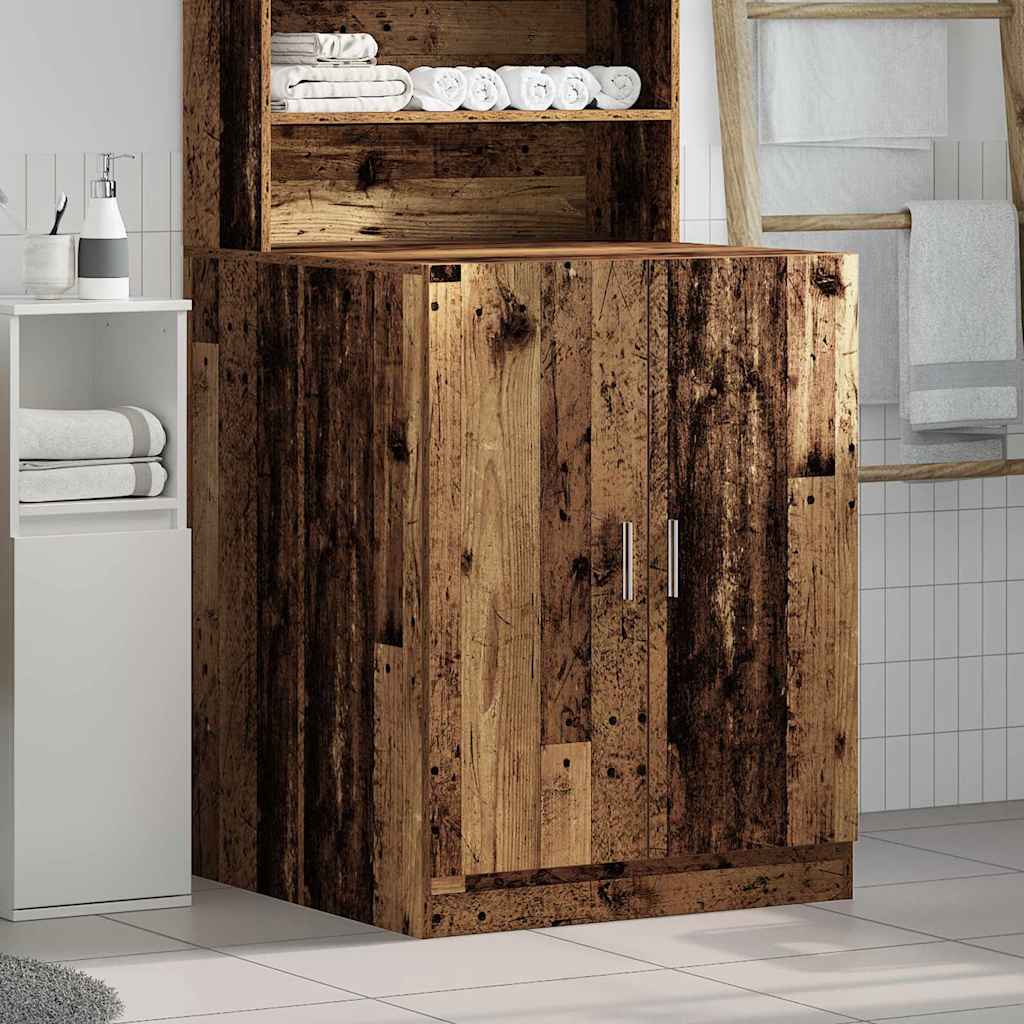 Washing Machine Cabinet 70,5x71,5x91,5 cm Old wood