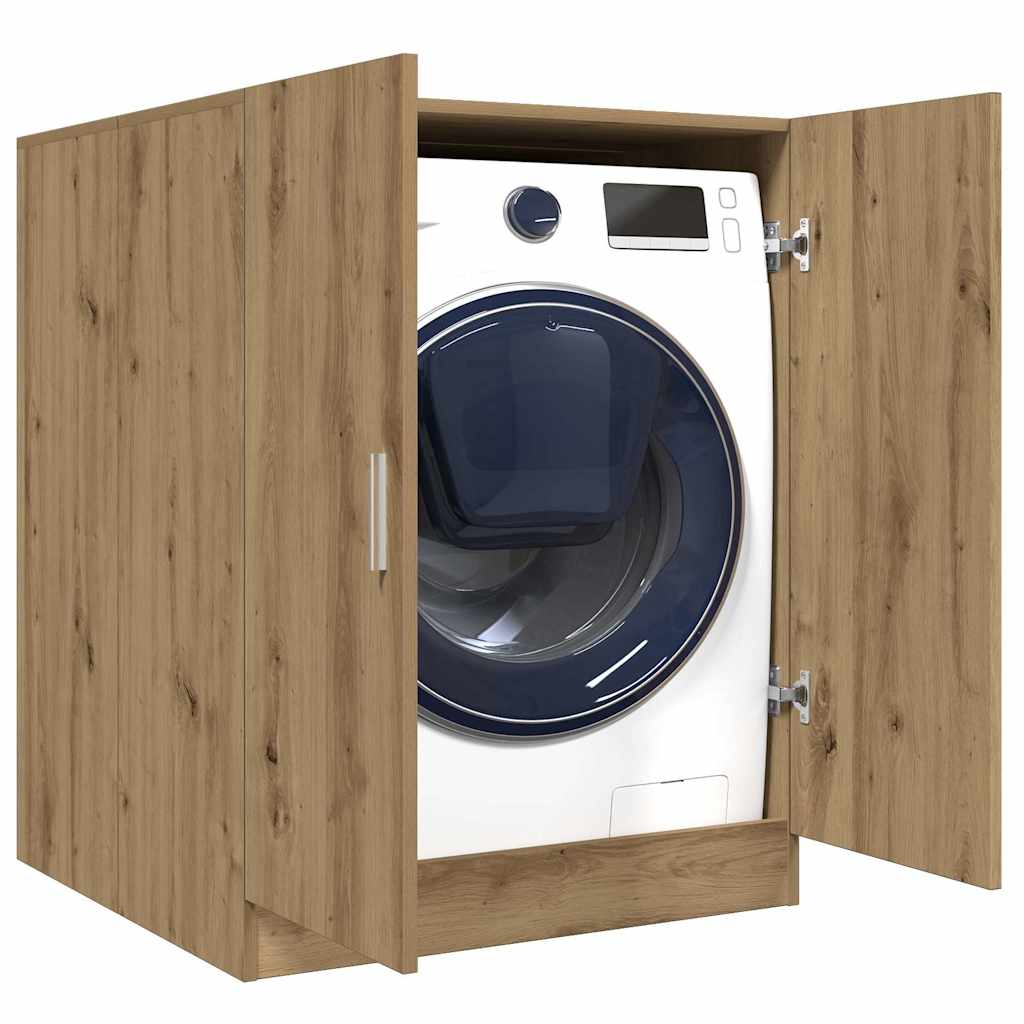 Washing Machine Cabinet 70,5x71,5x91,5 cm Artisan oak