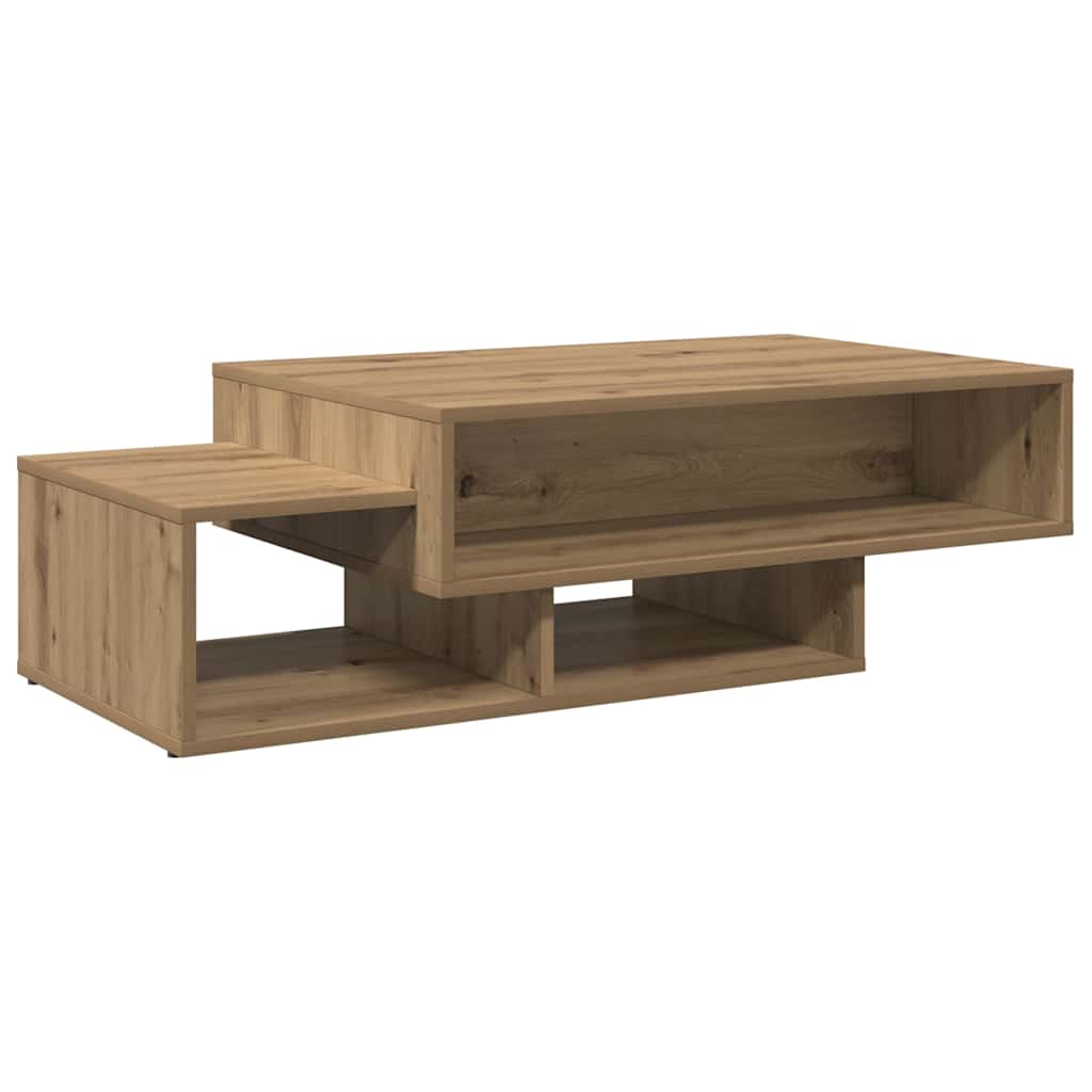 vidaXL Coffee Table Artisan Oak 105x55x32 cm Engineered Wood 2