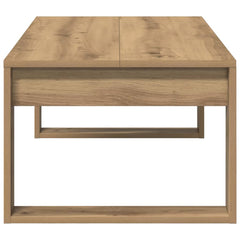 vidaXL Coffee Table Artisan Oak 102x50x35 cm Engineered Wood 5