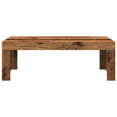 vidaXL Coffee Table Old Wood 102x50x35 cm Engineered Wood 4