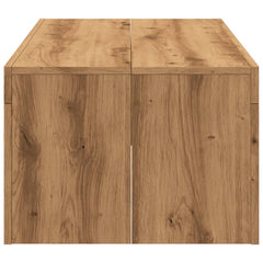vidaXL Coffee Table Artisan Oak 102x50x35 cm Engineered Wood 5