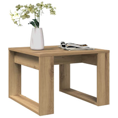 vidaXL Side Table Artisan Oak 50x50x35 cm Engineered Wood 1