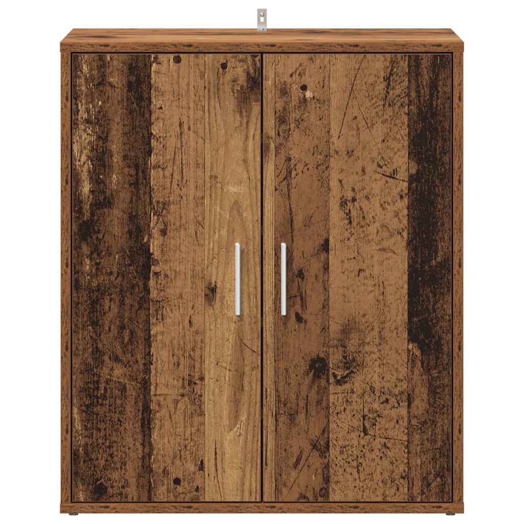 vidaXL Shoe Cabinet 60 x 35 x 70 cm Old Wood 5