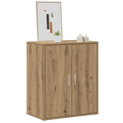 vidaXL Shoe Cabinet 60 x 35 x 70 cm Artisan Oak 5 shelves 4
