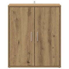 vidaXL Shoe Cabinet 60 x 35 x 70 cm Artisan Oak 5 shelves 5