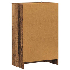 vidaXL Shoe Cabinet 60 x 35 x 92 cm Old Wood 6 shelves 5